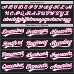 3D Blau-Rosa Benutzerdefinierte Himmel Schwarz Muster Scratch Baseball Authentic Jersey Graffiti 3D Blau-Rosa Benutzerdefinierte Himmel Schwarz Muster Scratch Baseball Authentic Jersey Graffiti