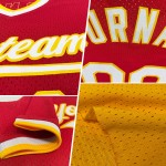 Lila-Weiß Custom Throwback Jersey Gold Authentic Baseball Lila-Weiß Custom Throwback Jersey Gold Authentic Baseball