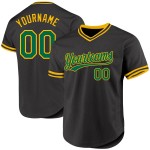 Throwback Baseball Custom Grün-Gold Trikot Schwarz Authentic Kelly Throwback Baseball Custom Grün-Gold Trikot Schwarz Authentic Kelly