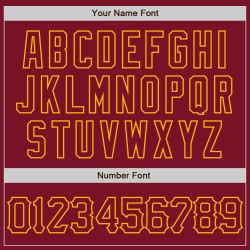 Crimson Grunge Authentic 3D Art Jersey Design Custom Splatter Baseball Abstraktes Muster Gold Crimson Grunge Authentic 3D Art Jersey Design Custom Splatter Baseball Abstraktes Muster Gold