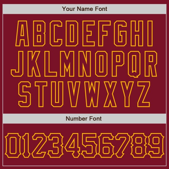 Crimson Grunge Authentic 3D Art Jersey Design Custom Splatter Baseball Abstraktes Muster Gold