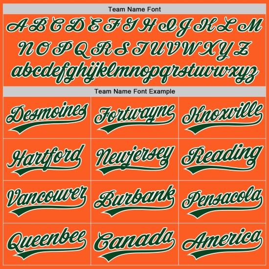 Throwback Jersey Custom Grün-Weiß Authentic Baseball Orange Throwback Jersey Custom Grün-Weiß Authentic Baseball Orange