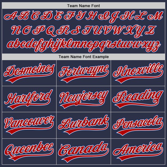Red-Royal Baseball Trikot Navy Authentic Throwback Custom Red-Royal Baseball Trikot Navy Authentic Throwback Custom