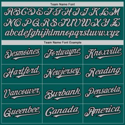 Jersey Formen Grün Arm Farben Baseball 3 Authentische Custom Grau-Schwarz Mitternacht Jersey Formen Grün Arm Farben Baseball 3 Authentische Custom Grau-Schwarz Mitternacht