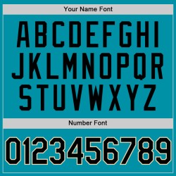 Throwback Authentic Baseball Trikot Custom Schwarz-Creme Blaugrün