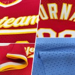 Hellgrün-Weiß Throwback Baseball Blau Custom Jersey Authentic Hellgrün-Weiß Throwback Baseball Blau Custom Jersey Authentic