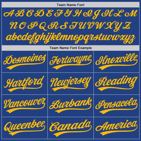 Authentisches Gold-Weiß-Trikot Throwback Custom Baseball Royal Authentisches Gold-Weiß-Trikot Throwback Custom Baseball Royal
