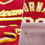 Throwback Custom Authentic Pink Baseball Trikot Hellorange-Schwarz Throwback Custom Authentic Pink Baseball Trikot Hellorange-Schwarz