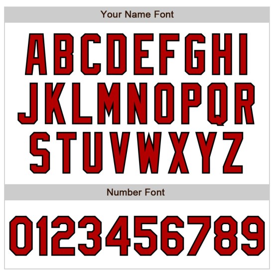 Shapes Authentic Baseball Arm Weiß Rot-Schwarz Farben Jersey Custom 3 Shapes Authentic Baseball Arm Weiß Rot-Schwarz Farben Jersey Custom 3