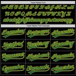 Throwback Baseball Custom Grün-Gold Trikot Schwarz Authentic Kelly Throwback Baseball Custom Grün-Gold Trikot Schwarz Authentic Kelly