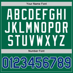 Authentisches, individuelles Kelly Green Baseball-Trikot im Throwback-Stil, Royal-Weiß Authentisches, individuelles Kelly Green Baseball-Trikot im Throwback-Stil, Royal-Weiß